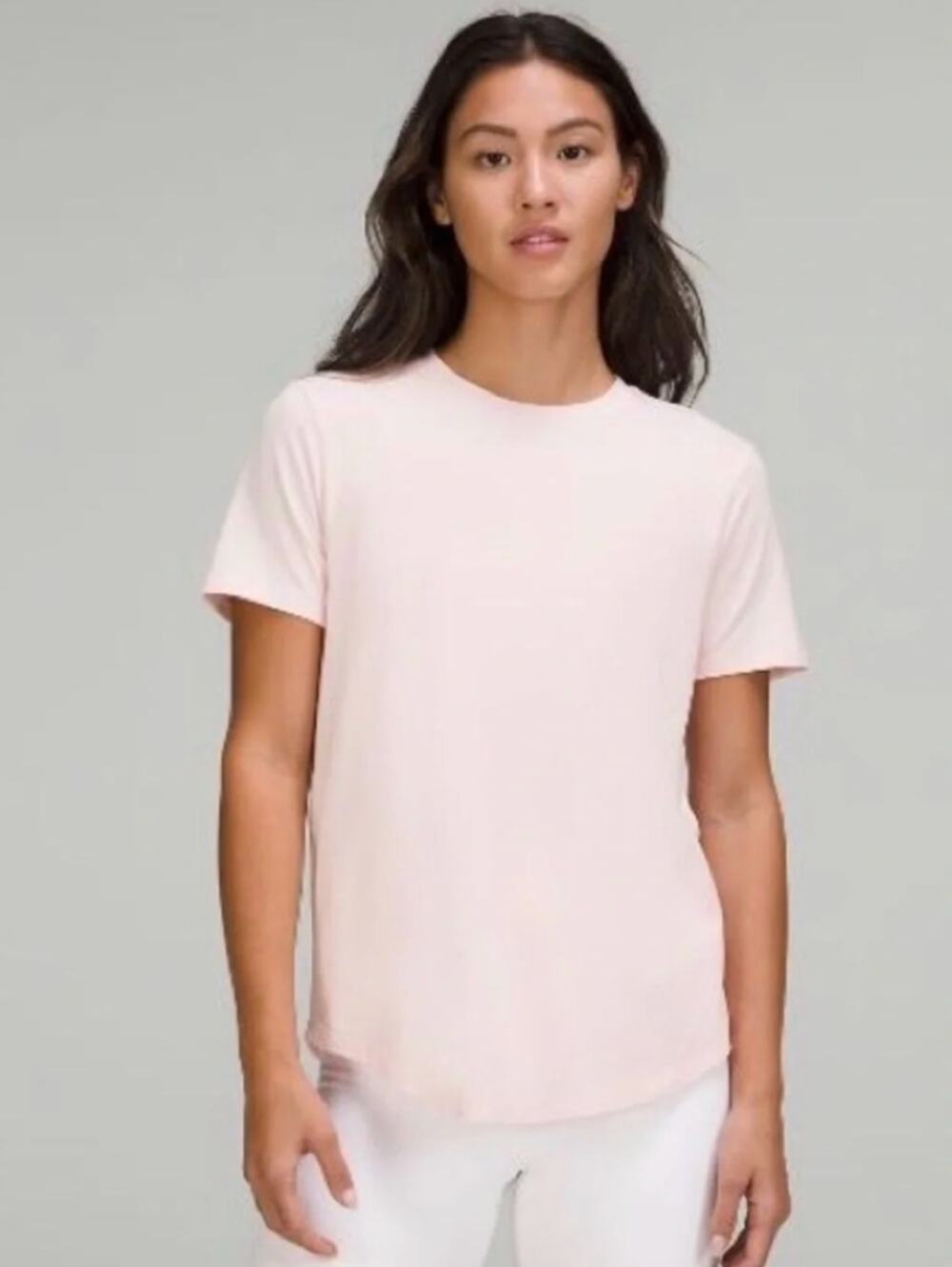 Lululemon Love Crewneck Tee in Strawberry Milkshake